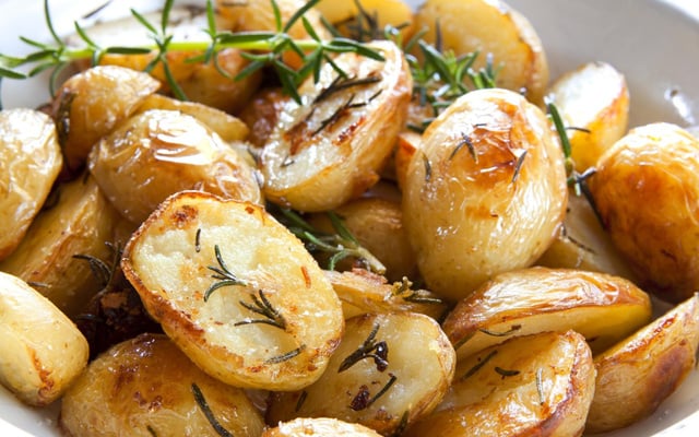 La pomme de terre craquante