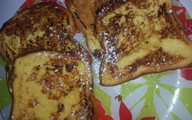 Pain perdu doré