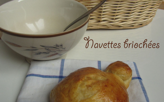 Navettes briochées