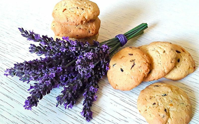 Cookies à la lavande au thermomix