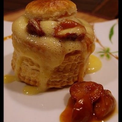 Vol au vent de mirabelles