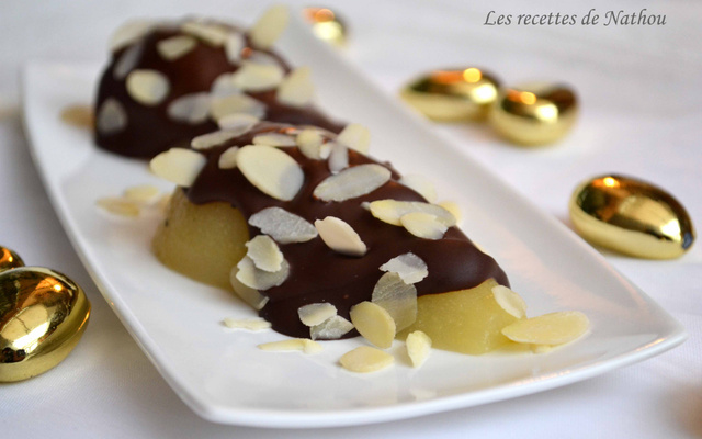 Poires Belle-Hélène vanillées