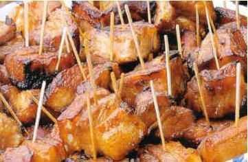 Filet mignon de porc laqué au miel vanillé