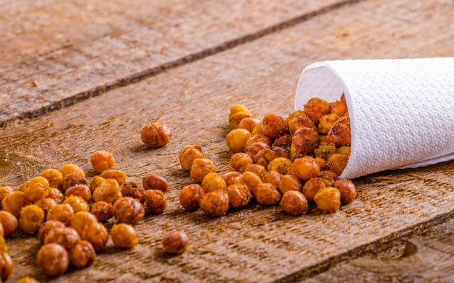 Pois chiches grillés