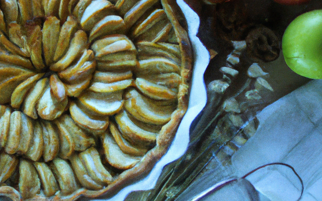 Tarte aux pommes Reinettes du Canada