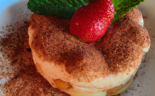 Tiramisu fraises menthe et spéculoos