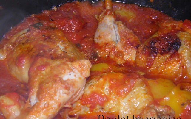 Poulet Basquaise au chorizo