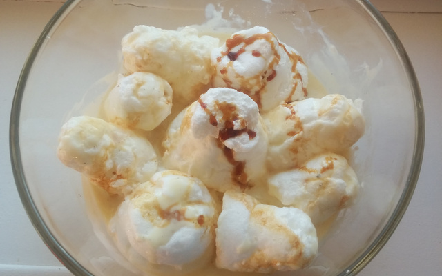 Îles flottantes recette micro-ondable