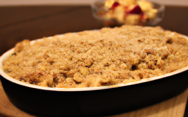 Crumble pommes-spéculoos