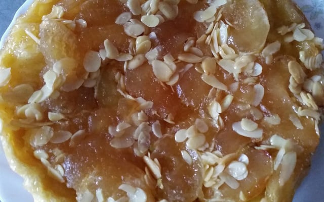 Tarte tatin sans beurre