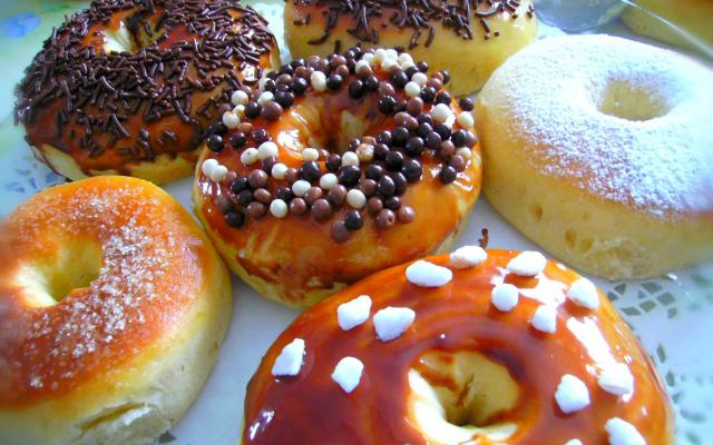 Donuts au four