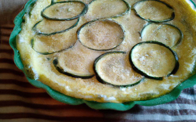 Flan de courgette en deux temps trois mouvements