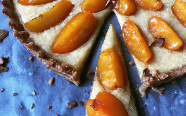 Tarte aux speculoos et abricots