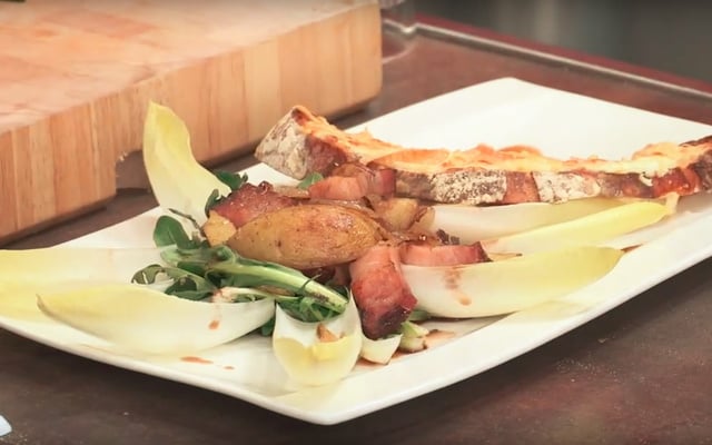 Salade Picarde aux lardons