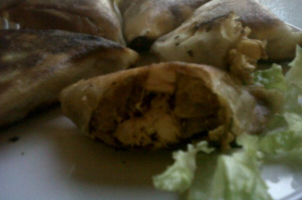 Bourek aux blanc de poulet
