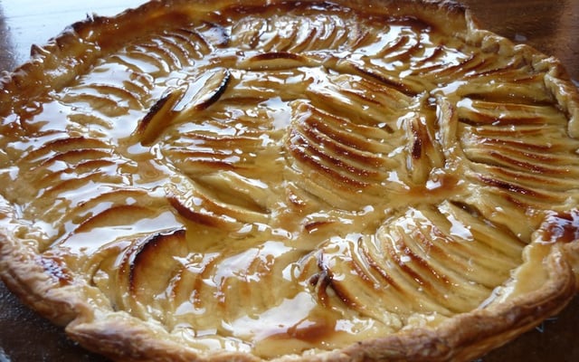 Tarte alsacienne pomme-noisette