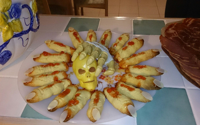 Doigts de sorcière pour Halloween