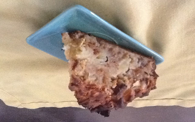 Gâteau spéculoos et pommes