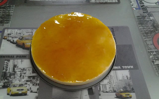 Bavarois Poire-vanille-rhum