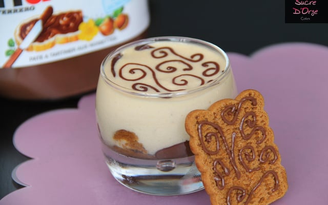 Tiramisu aux deux pâtes à tartiner