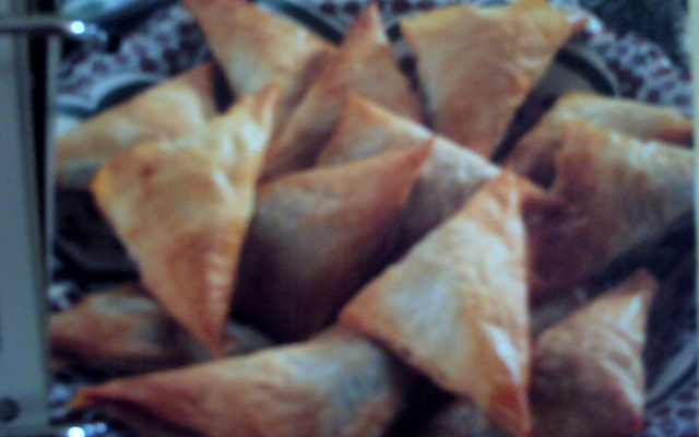 Samoussa à l'agneau
