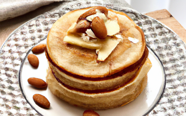Pancakes au lait d'amande