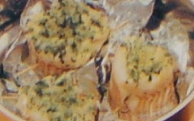 Paupiette de cabillaud au gouda