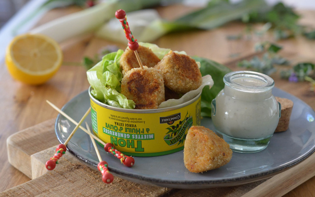 Boulettes au thon et aux légumes