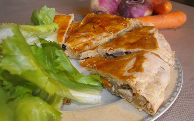 Tourte aux légumes d'hiver