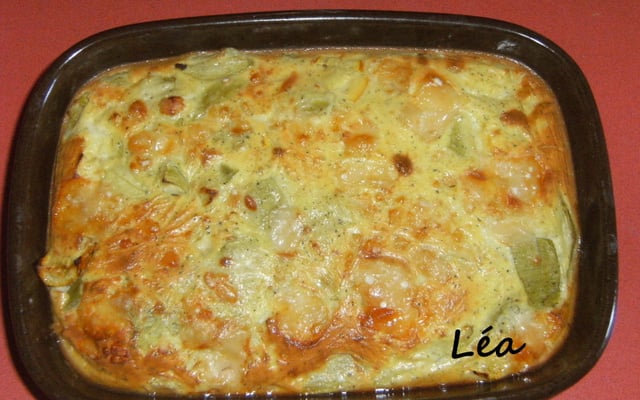 Flan œufs-courgettes