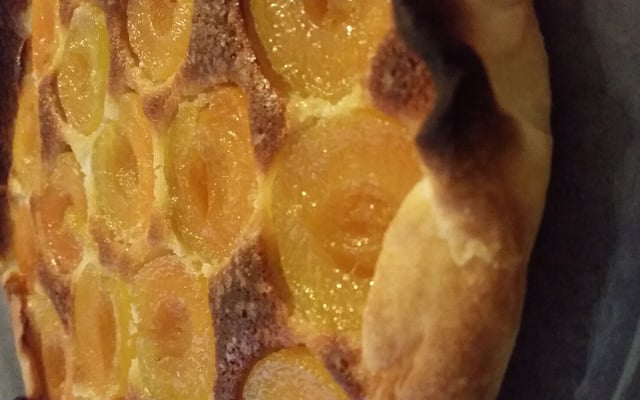Tarte amandine aux abricots