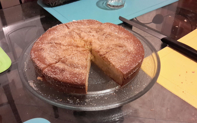 Gâteau pépère aux pommes