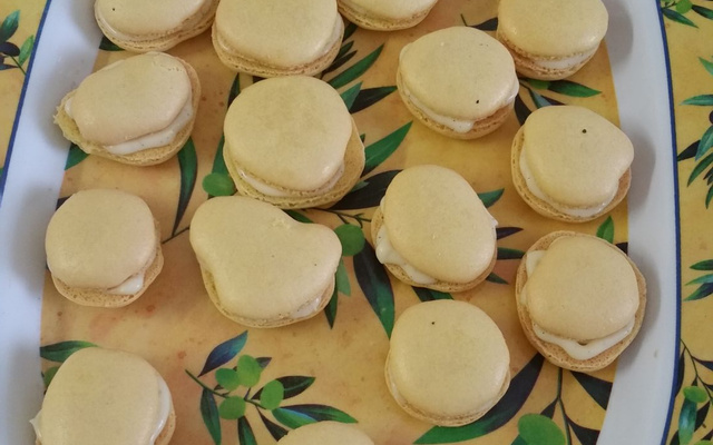 Macarons à la vanille rapides