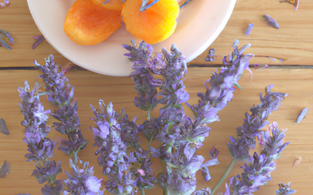 Abricots à la lavande