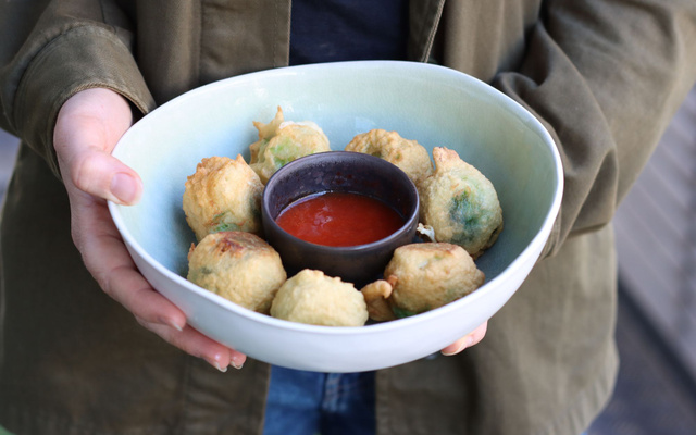 Beignets de choux de Bruxelles