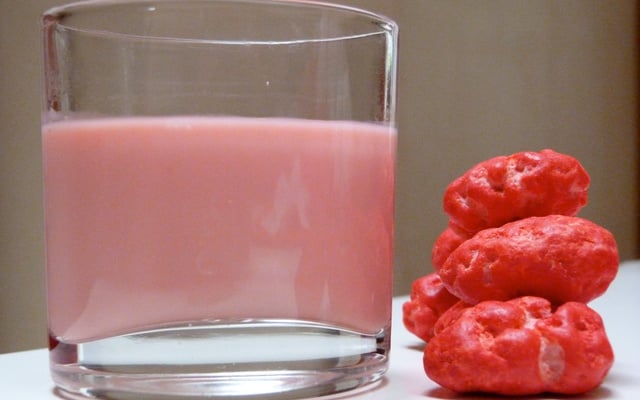 Panna Cotta à la praline rose