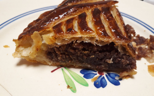 Galette coco nutella