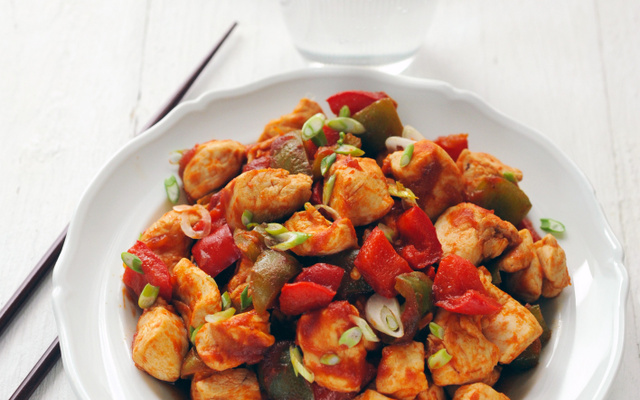 Poulet à l'aigre-douce