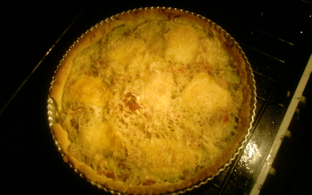 Tarte aux légumes et thon