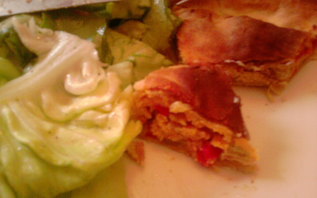 La Tourte aux 3 poivrons !