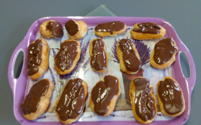 Eclairs au chocolat faciles de Chef Damien