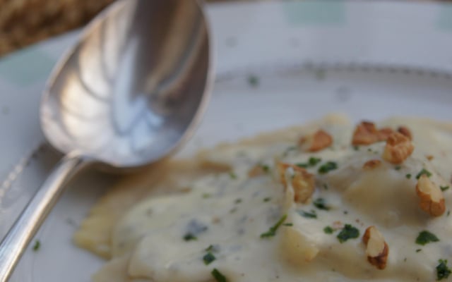 Raviolis à la fourme d'Ambert