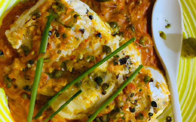 Cabillaud à la Bombay