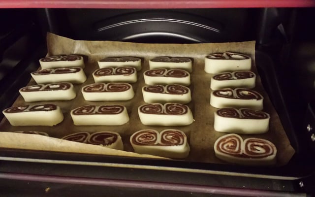 Petits palmiers au Nutella