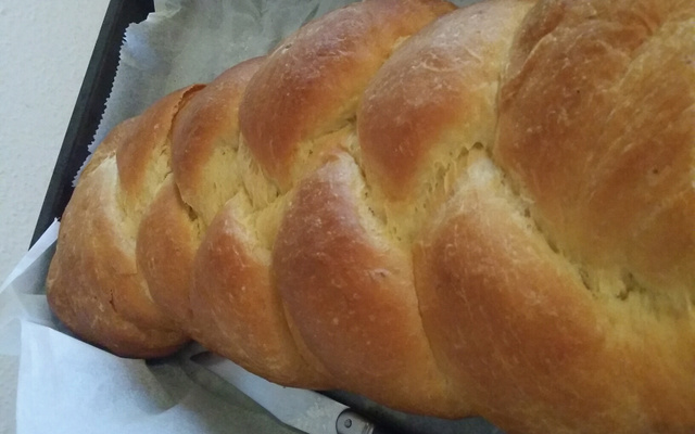 Brioche tressée nature