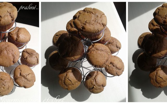 Muffins au praliné maiosn