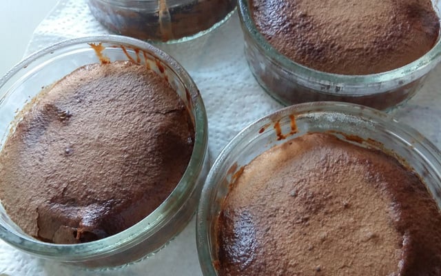 Cœur fondant tout chocolat