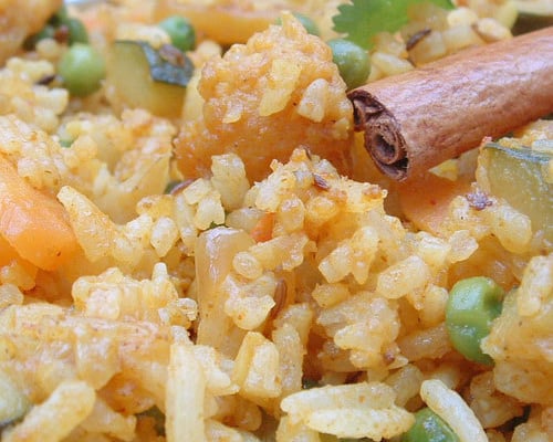 Riz aux légumes indien le Pulao