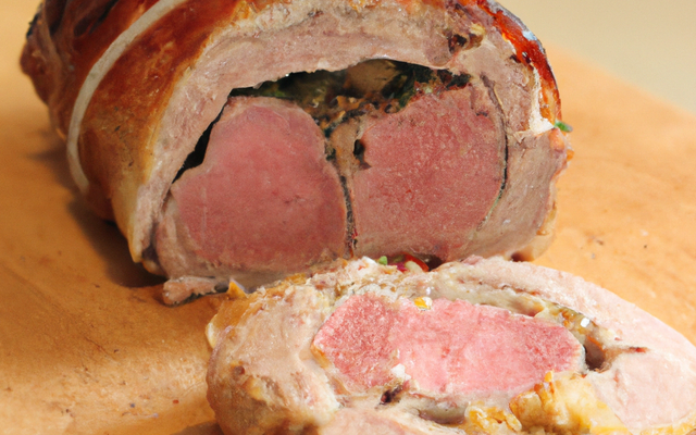 Filet mignon de porc en croûte à la Tome de Savoie