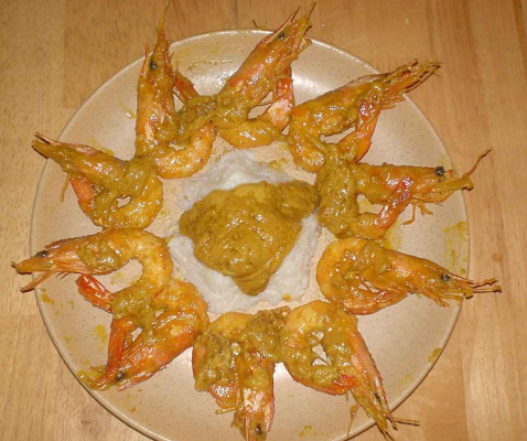 Sucré salé de gambas